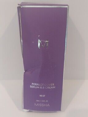 New MISSHA Perfect Cover Serum B.B Cream No.27 - Honey Beige